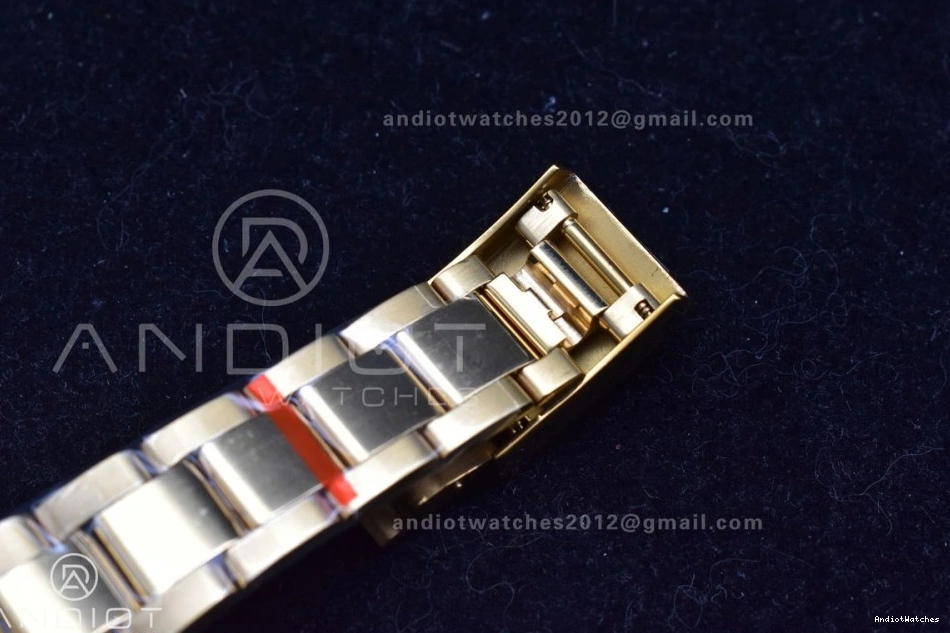 on YG 116688 Bracelet KF YachtMaster Dial 1:1 White YG Comfortable A Edition II 1218 Best 0714